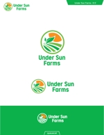queuecat (queuecat)さんの農業法人　合同会社UnderSunファームズのロゴ作成依頼への提案