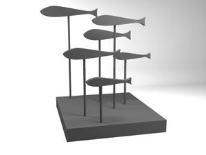 K-studios (cosmic29)さんの卓上インテリア「オブジェ」用3Dデータ設計への提案