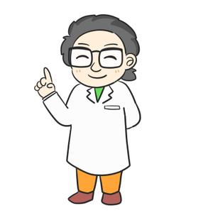 ねね子 (neneko)さんの小児用ローションを監修したドクターのキャラクターデザインへの提案