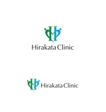 atomgra (atomgra)さんの新規クリニック「平形眼科内科医院（Hirakata Clinic）」のロゴへの提案