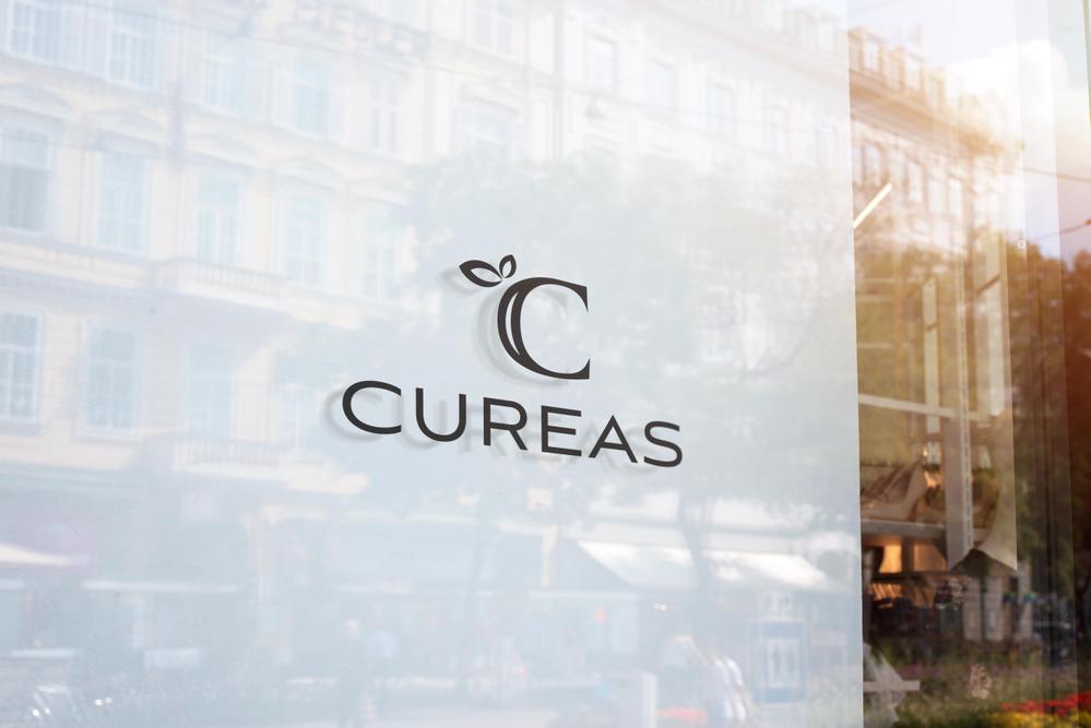 サポーターブランド「CUREAS（キュレアス）」のロゴ（商標登録予定なし）