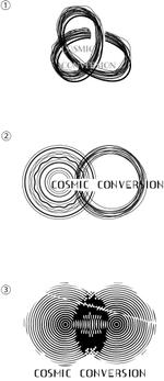 ikumi sato (ikumi-sato)さんのシアトルのロックバンド「COSMIC CONVERSION」のロゴへの提案