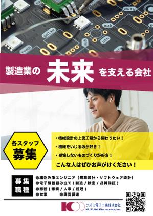 shinpo (shinpo21)さんの転職フェアで使用する採用ポスターへの提案