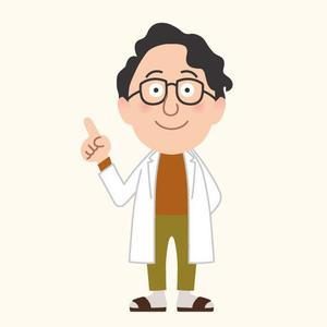 yoxxxcy (yoxxxcy)さんの小児用ローションを監修したドクターのキャラクターデザインへの提案