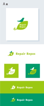smoke-smoke (smoke-smoke)さんの自費のリハビリ施設のサイト「Repair Repos（リペアルポ）」のロゴへの提案