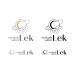 BUTTER GRAPHICS (tsukasa110)さんのアイラッシュサロン「Lek」のロゴデザインへの提案