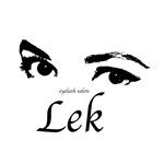 fujio8さんのアイラッシュサロン「Lek」のロゴデザインへの提案