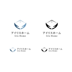 BUTTER GRAPHICS (tsukasa110)さんの不動産会社「アイリスホーム」のロゴ、看板作成への提案