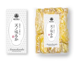 Krea (krea_design)さんの横田商店　「甘藷　天ノはるか」　パッケージシールデザインへの提案