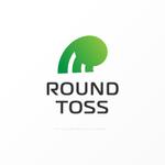 Ü design (ue_taro)さんの不動産系インサイドセールスサービスを提供する会社「株式会社ROUND TOSS」のロゴへの提案