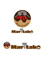いぜむ (ithem3)さんのたこ焼き・鉄板バル Maritako のロゴデザインへの提案