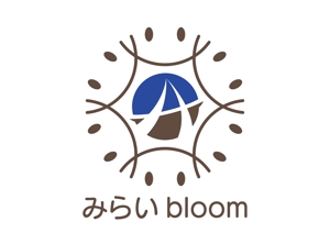 tora (tora_09)さんのカウンセリングセンター「みらいbloom」のロゴへの提案