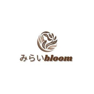 モッツァレラ千鶴子 (morimori-molybdan)さんのカウンセリングセンター「みらいbloom」のロゴへの提案