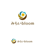 Hi-Design (hirokips)さんのカウンセリングセンター「みらいbloom」のロゴへの提案