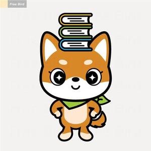 free bird (free-bird)さんの速読教室の犬（ソクドック）のキャラクターデザインへの提案