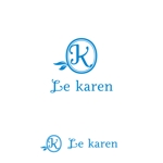 Hi-Design (hirokips)さんの【新規事業】スイーツブランド「Le karen」のブランドロゴへの提案