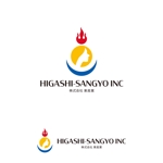 tsugami design (tsugami130)さんの鉄くず、非鉄金属などのスクラップ会社「株式会社東産業（HIGASHI-SANGYO INC）」のロゴへの提案