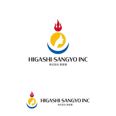 tsugami design (tsugami130)さんの鉄くず、非鉄金属などのスクラップ会社「株式会社東産業（HIGASHI-SANGYO INC）」のロゴへの提案