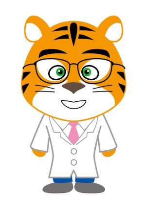 poco (poco_design)さんの小児用ローションを監修したドクターのキャラクターデザインへの提案