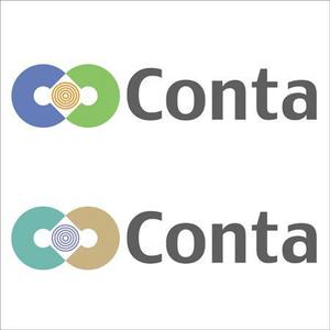 広岡正司 (hdoinc)さんの「Conta」のロゴ作成への提案