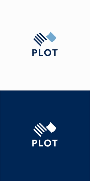 designdesign (designdesign)さんの人材サービスを行う新会社「株式会社プロット（PLOT）」のロゴへの提案