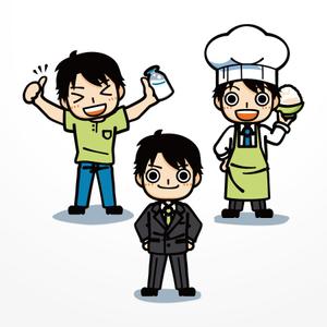 ninomiya (ninomiya)さんの給食会社の社長をイメージしたキャラクターへの提案