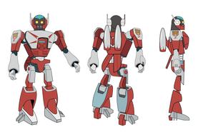 freehand (freehand)さんの巨大人型ロボットのデザインへの提案