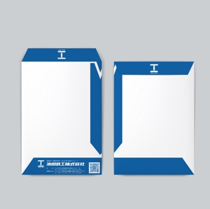 tama (katagirising)さんのスタイリッシュでシンプルな「封筒」のデザインへの提案