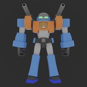 TK ()さんの巨大人型ロボットのデザインへの提案