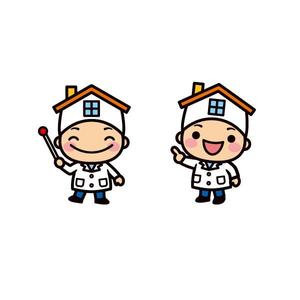 植村 晃子 (pepper13)さんの屋根工事店のキャラクター作成への提案
