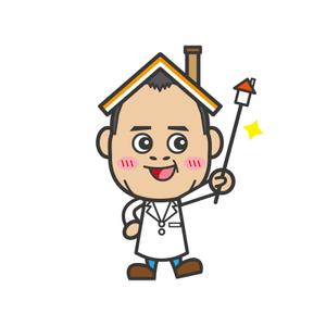 トモドットデザイン (tomo1984)さんの屋根工事店のキャラクター作成への提案