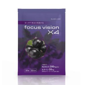 Krea (krea_design)さんのアイケアサプリ「focus vision X4」のパッケージデザインへの提案