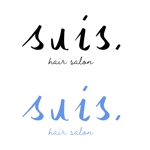 Maii (Maii_0422)さんの美容室「suis.」の店名ロゴの募集！への提案