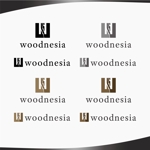 D.R DESIGN (Nakamura__)さんの木製手洗器ブランド「woodnesia（ウッドネシア）」のロゴ作成依頼への提案