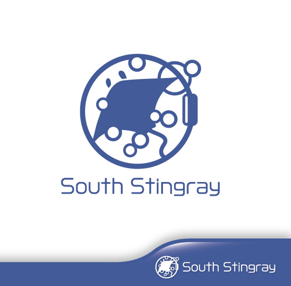 洗剤ショプサイト「South Stingray」のロゴ
