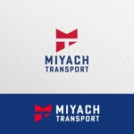 biton (t8o3b1i)さんの宮地運送株式会社「ＭIYACHI」のロゴへの提案