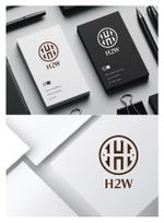 Mothers_Design_ぴよまま (mothers-design_piyomama)さんの男性向け革製品　新ブランド「H2W」のロゴ製作依頼への提案
