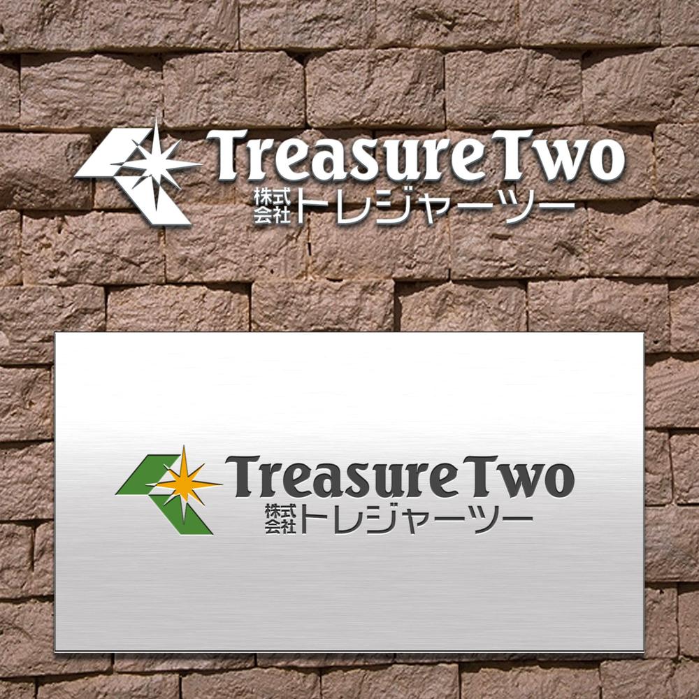 不動産会社｢トレジャーツー」のロゴ
