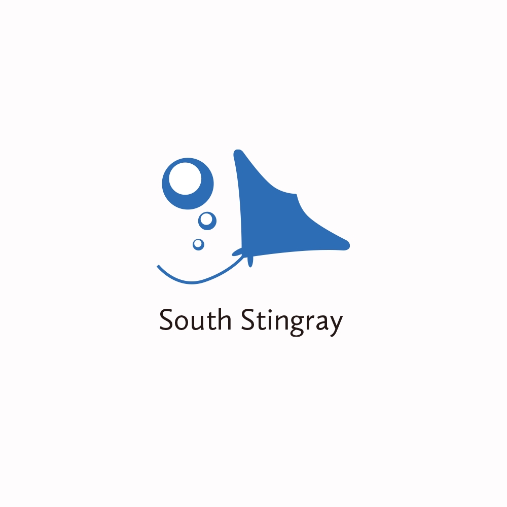 洗剤ショプサイト「South Stingray」のロゴ