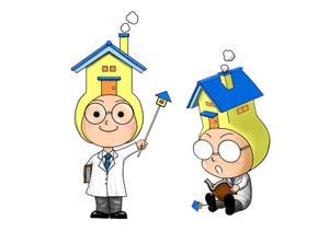 橋本秀樹 (atelierporta)さんの屋根工事店のキャラクター作成への提案
