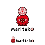 mu_cha (mu_cha)さんのたこ焼き・鉄板バル Maritako のロゴデザインへの提案