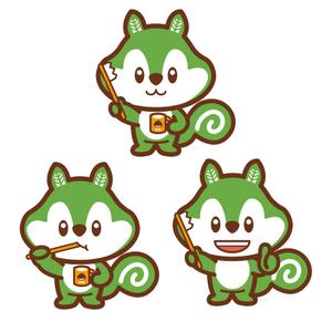 Asaminet (asaminet)さんのファミリー向け歯科医院のキャラクターデザイン（りすモチーフ）への提案