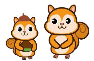 CUBE (cube1)さんのファミリー向け歯科医院のキャラクターデザイン（りすモチーフ）への提案