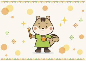 たかしま あやこ (ayako_takashima)さんのファミリー向け歯科医院のキャラクターデザイン（りすモチーフ）への提案