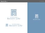 Y's Factory (ys_factory)さんのリゾート物件賃貸不動産会社「Resort Life」のロゴへの提案