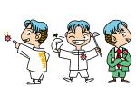 ムーブオン (move-on)さんの給食会社の社長をイメージしたキャラクターへの提案