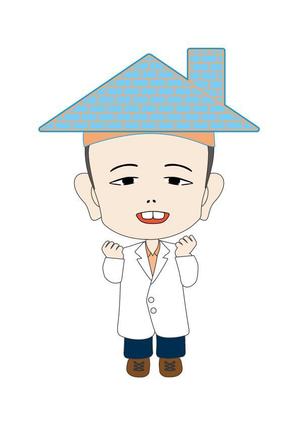 chisanana (NanaChisa)さんの屋根工事店のキャラクター作成への提案