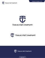 queuecat (queuecat)さんの世界を市場にする財務アドバイザー、コンサルティング企業Takagi and Companyのロゴへの提案