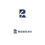 H designs (Fatlike)さんの株式会社R4 の会社ロゴへの提案