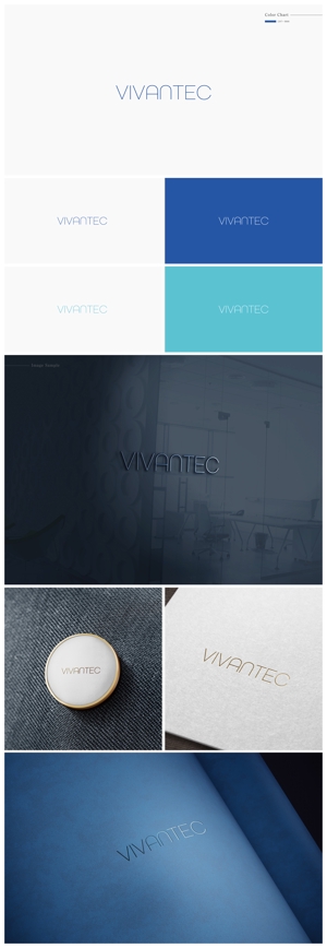 OHA (OHATokyo)さんのものづくりの会社「株式会社VIVANTEC」のロゴへの提案